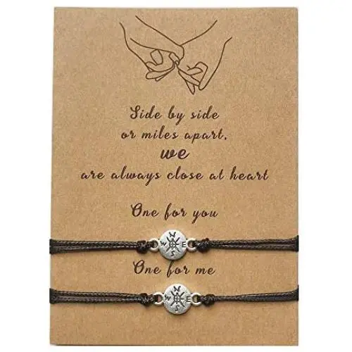 Pinky Promise Distance Bracelets Matching Bracelets Set of 2 Couples Bracelet for Boyfriend Girlfriend Best Friend Adjustable Bracelet for Family Women Teen Girls Sisters Pinky Promise Distance Bracelets Matching Bracelets Set of 2 Couples Bracelet for Boyfriend Girlfriend Best Friend Adjustable Bracelet for Family Women Teen Girls Sisters