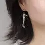 BELUCKIN Nautical Alloy Seahorse Dangle Earrings Women Animal Jewelry BELUCKIN Nautical Alloy Seahorse Dangle Earrings Women Animal Jewelry