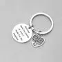 De&ai Daughter in Laws Wedding Day Birthday, Marriage Made You My Family Love Made You My Daughter Keychain