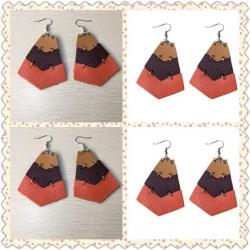 TIDOO Jewelry Elegant Leather Earrings for Women