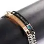 Uloveido His Queen and Her King Black Titanium Necklaces & Bracelet Matching Couple Jewelry Sets for Men and Women with Cubic Zirconia ST118 Uloveido His Queen and Her King Black Titanium Necklaces & Bracelet Matching Couple Jewelry Sets for Men and Women with Cubic Zirconia ST118