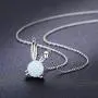 JUSTKIDSTOY Created Opal Bunny Necklace Sterling Silver Cute Rabbit Necklace Opal Bunny Jewelry Gifts for Women Daughter Rabbit Lover JUSTKIDSTOY Created Opal Bunny Necklace Sterling Silver Cute Rabbit Necklace Opal Bunny Jewelry Gifts for Women Daughter Rabbit Lover