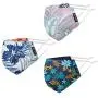 Womens Reusable Reversible Fabric Face Mask Cotton Floral Prints Badger Smith