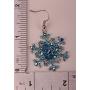 YACQ Womens Large Snowflake Hypoallergenic Dangle Earrings - 2 Inch - Christmas Holiday Party Jewelry Gifts