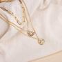 CLASSYZINT Gold Coin Necklace for Women Chain Layered Pendant Necklaces Trendy Necklace Jewelry …