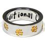 Joyful Sentiments Pet Jewelry Stainless Steel Unconditional Love Ring