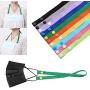Biokia 10 Pcs Face Mask Lanyard for Adults Kids Colorful Lanyard Strap Holder with Snap Button for Face Bandanas Anti-Loose for Unisex and Kids…