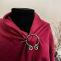 Lullabb 4 Pack Vintage Viking Brooches Pins Suit Women
