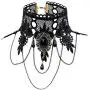 ETERNITY J. Elegant Vintage Princess Black Lace Gothic Statement Necklace Bracelet Victorian Lolita Choker Pendant Vampire Chain ETERNITY J. Elegant Vintage Princess Black Lace Gothic Statement Necklace Bracelet Victorian Lolita Choker Pendant Vampire Chain