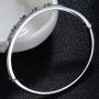 Almusen Women Hollow Bangle Cubic Zirconia Stones Jewelry for Women with Crystal Bracelet Birthday Women Teen Girls Women Girls Valentines Day Gifts with Elegant Jewelry Box