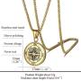 Compass Necklace for Men/Wife, Id Be Lost Without You Valentines Day, Compass Pendants Male Jewelry for Her, Romantic Anniversary Birthday Gift Ideas