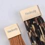 Neckcely 2Pcs Leopard Print Multilayer Leather Wrap Wide Bracelets Handmade Wristband Braided Rope with Magnetic Buckle Jewelry for Women Girls