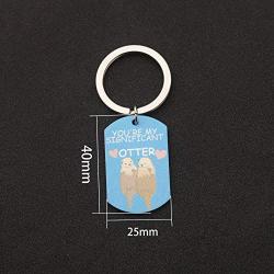 MAOFAED Couple Keychain You’re My Significant Otter Couple Gift Otter Keychain Otter Lover Gift Boyfriend Girlfriend Gift Valentine’s Day Gift