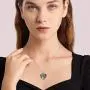KINGWHYTE Urn Necklaces for Ashes for Women 925 Sterling Silver Two Tone Angel Heart Shape Cremation Jewelry for Ashes of Loved Ones Keepsake KINGWHYTE Urn Necklaces for Ashes for Women 925 Sterling Silver Two Tone Angel Heart Shape Cremation Jewelry for Ashes of Loved Ones Keepsake