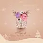 FOREVER QUEEN Deer Bead Elk Head Charms fit for Pandora Bracelets 925 Sterling Silver with Cubic Zirconia Jewelry