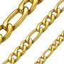 ChainsHouse 4-13mm Figaro Chain Necklace Stainless Steel/18K Gold Plated Figaro Link Chain for Men Women, 18''-30'', Send Gift Box ChainsHouse 4-13mm Figaro Chain Necklace Stainless Steel/18K Gold Plated Figaro Link Chain for Men Women, 18''-30'', Send Gift Box
