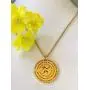 Uncle Seal Softball Necklace for Girls - Father to Daughter Pendant Gift Jewelry - Gold Laser Engraved Charm from Dad