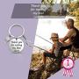 Father In law Gift Mother In law Jewelry Fishing Lure Jewelry Fisherman Gift Funny Keychain for Bride Father Grooms Father(Best Catch-KR)