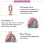 FOREVER QUEEN Easter Egg Charm, 925 Sterling Silver Colorful Happy Easter Faberge Egg Pendant Dangle Charm Bead fit Bracelet Necklace for Women Girls Mother Children