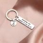 AKTAP Anything Can Happen If You Let It Mary Poppins Inspired Keychain Mary Poppins Pendant Jewelry Inspirational Gifts