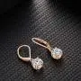 Buyless Fashion Girls And Women Dangle Earrings Silver Color CZ Fashion Jewelry