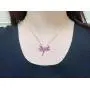 DMOMSA Lilac Purple Dragonfly Pendant Necklace Jewelry Gift, Woman Gift Suitable for Birthday Party Anniversary Valentines Day DMOMSA Lilac Purple Dragonfly Pendant Necklace Jewelry Gift, Woman Gift Suitable for Birthday Party Anniversary Valentines Day