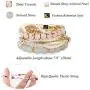 LOYALLOOK 6 Sets Bohemian Stackable Bead Bracelets for Women Stretch Bangles Bohemian Style Stretch Multilayered Bracelet Set LOYALLOOK 6 Sets Bohemian Stackable Bead Bracelets for Women Stretch Bangles Bohemian Style Stretch Multilayered Bracelet Set