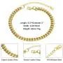 EPIRORA Ankle Bracelets for Women & Teen Girls, Adjustable Dainty Layered Butterfly Anklet White Gold Plated Stainless Steel Summer Beach Foot Jewelry EPIRORA Ankle Bracelets for Women & Teen Girls, Adjustable Dainty Layered Butterfly Anklet White Gold Plated Stainless Steel Summer Beach Foot Jewelry