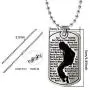 Stainless Steel Michael Jackson Classic Dance King Engraved Design Pendant Pendant Necklace for Michael Jacksons Fans Gift Collection