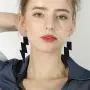 Gmillions Womens Lightning Hook Earrings Dangle Drop Resin Acrylic Lighting Bolt Drop Neon Earrings for Girls Bridal Party 4 pcs Gmillions Womens Lightning Hook Earrings Dangle Drop Resin Acrylic Lighting Bolt Drop Neon Earrings for Girls Bridal Party 4 pcs