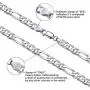 Savlano 925 Sterling Silver 5mm Italian Solid Figaro Link Chain Necklace with Gift Box for Men & Women - Made in Italy Savlano 925 Sterling Silver 5mm Italian Solid Figaro Link Chain Necklace with Gift Box for Men & Women - Made in Italy