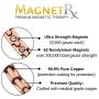 MagnetRX® Copper Magnetic Therapy Necklace - Ultra Strength Magnetic Necklace for Pain Relief and Healing - 99.9% Pure Copper Necklace with Magnets (21.50 Inches, Style: Classic)