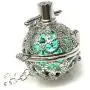 UMBRELLALABORATORY Steampunk FIRE Necklace - Pendant Glow Locket - Great Gifts for Teen Girls, Mother, Father, Little Girls Jewelry UMBRELLALABORATORY Steampunk FIRE Necklace - Pendant Glow Locket - Great Gifts for Teen Girls, Mother, Father, Little Girls Jewelry