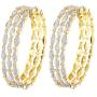 YouBella Ethnic Bollywood Gold Plated Traditional Indian American Diamond Bangles Jewellery for Women and Girls