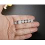 Jstyle Halo Cubic Zirconia Stud Earrings for Women Clear CZ Round Square Stud Earrings Set Ear Jewelry