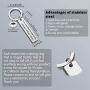 G-Ahora The Umbrella Academy Inspired Gift Number 4 5 Fans Gift Number 4 Five Jewelry