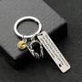 SEIRAA Dispatcher Gifts Thin Gold Line Gift 911 Operators Dispatcher Appreciation Gift Keychain EMT Medical Alerts Jewelry