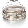 Multi-Layer Wrap Leather Bracelet Handmade Braided - with Magnetic Clasp Cuff Bangle Bracelet Jewelry for Women, Girl Gift Multi-Layer Wrap Leather Bracelet Handmade Braided - with Magnetic Clasp Cuff Bangle Bracelet Jewelry for Women, Girl Gift
