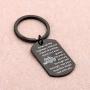 FUSTMW Truck Driver Gifts Keychain May Your Guardian Angel Ride with You Drive Safe Key Chain Long Distance Relationship Gift for Trucker Wife Couple Gifts for Him