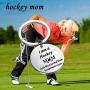 FUSTMW Hockey Mom Gifts Hockey Keychain I am a Hockey MOM Jewelry Hockey Mom Charm for Hockey Players Gifts