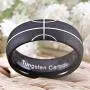 Cloud Dancer Sand Blasted 100% Tungsten Carbide Ring Black Sporty Basketball Pattern Domed Design Mens Wedding Band Ring Engagement Party Jewelry