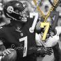 U7 Jewelry Boys Jersey Number Necklace|18K Gold Plated Stainless Steel 0-9 Lucky Number Charm Pendant - Baseball Basketball Football Sport Fan Gift for Men Women, Chain 22-24 Inch,Gift Packed