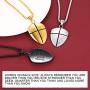 FaithHeart Shield of Faith Ephesians 6:16-17/Ephesians 6:10 Pendant Necklace Stainless Steel Joshua 1:9 Cross Amulet Necklace, Customize Available (Send Brand Box)