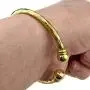 Ahappy-18k Yellow Gold Filled Lady Womens Open Bangle Bracelet GF Jewelry g111 Ahappy-18k Yellow Gold Filled Lady Womens Open Bangle Bracelet GF Jewelry g111