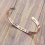 Joycuff Inspirational Bracelet Friendship Gifts for Her Girl Women Daughter Jewelry Best Friend BFF Cuff