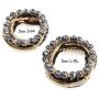 RIAH FASHION Multi Color Stretch Beaded Stackable Bracelets - Layering Bead Strand Statement Bangles