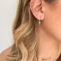 YANODA 14K Gold Plated Huggie Earrings Small Hoop Charm Spike Earrings with Cubic Zirconia Drop Dangle Geometric Cartilage Earrings Cute Ear Piercing Simple Dainty Gifts for Women YANODA 14K Gold Plated Huggie Earrings Small Hoop Charm Spike Earrings with Cubic Zirconia Drop Dangle Geometric Cartilage Earrings Cute Ear Piercing Simple Dainty Gifts for Women