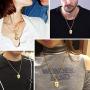 FaithHeart Shield of Faith Ephesians 6:16-17/Ephesians 6:10 Pendant Necklace Stainless Steel Joshua 1:9 Cross Amulet Necklace, Customize Available (Send Brand Box)