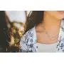 Belacqua Natural Aquamarine & Cultured Freshwater Pearl Layered Station Chain Necklace Belacqua Natural Aquamarine & Cultured Freshwater Pearl Layered Station Chain Necklace
