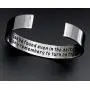 MS.CLOVER Encouragement Gift, Happiness Can be Found Even in The Darkest of Times, If One Only Remembers to Turn On The Light. Message Cuff MS.CLOVER Encouragement Gift, Happiness Can be Found Even in The Darkest of Times, If One Only Remembers to Turn On The Light. Message Cuff